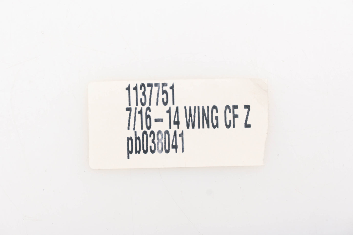 Fastenal 1137751 7/16-14 Zinc Plated Wing Nuts Qty 16 NOS