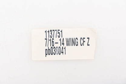 Fastenal 1137751 7/16-14 Zinc Plated Wing Nuts Qty 16 NOS