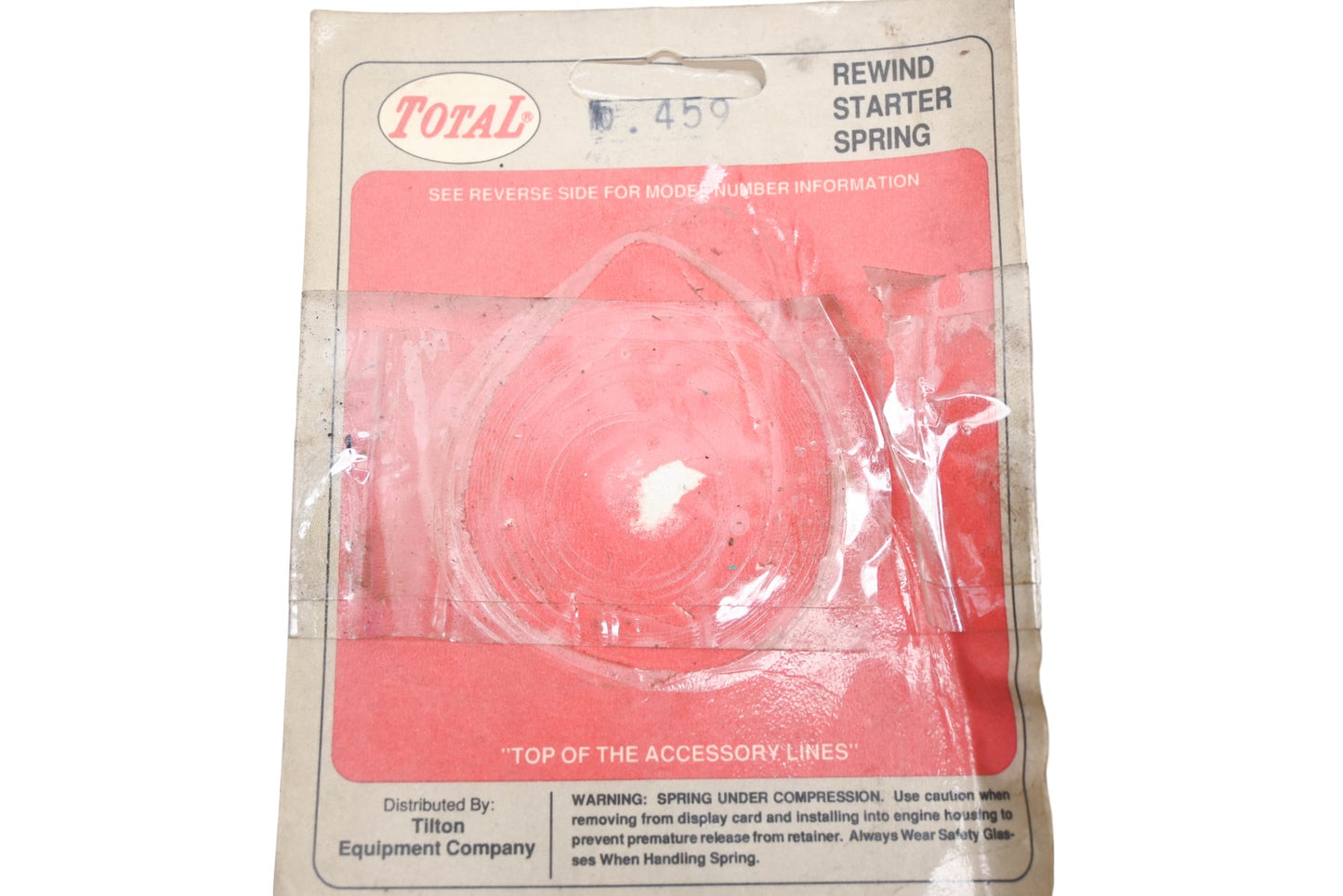 Tilton 459 Total Rewind Starter Spring NOS