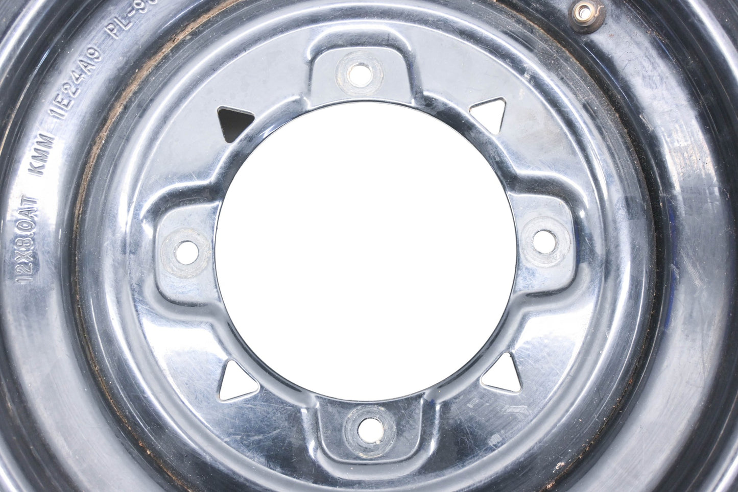 OEM Polaris 1523444-067 12x8 Black Wheel Rim