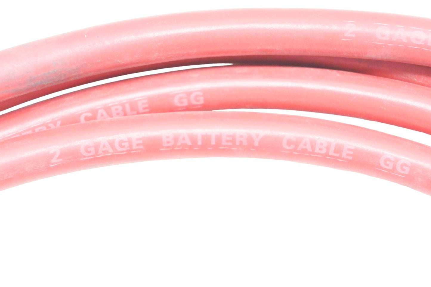 NAPA 736120 Belden Red 2 Gauge Battery Cable 131" NOS