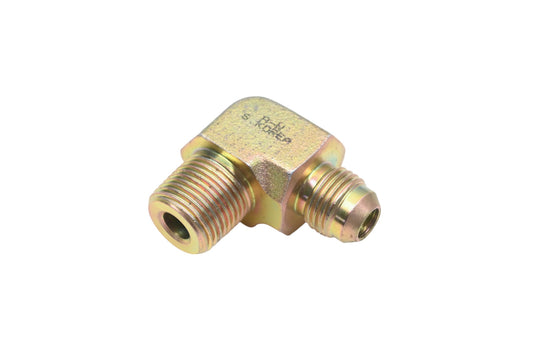 Aftermarket XJ018-14 Brass Male 90� Hydraulic Fitting NOS