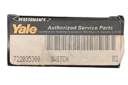 Yale 722035300 Traction Switch NOS