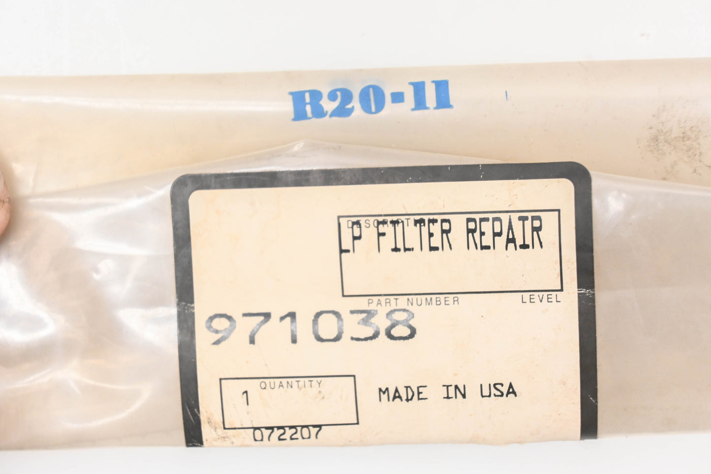 J&S R20-11, 971038 Filter Repair Kit NOS