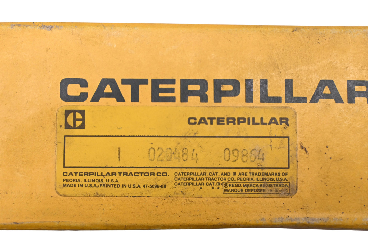 Caterpillar 020484 Adjusting Rod Sleeve Assembly NOS