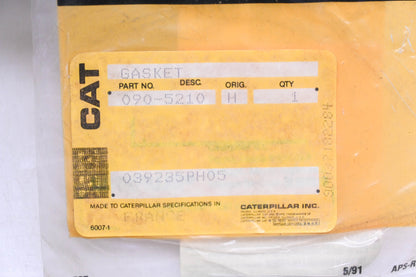 Caterpillar 905210, 0905210, 090-5210 Exhaust Pipe Flange Gasket NOS