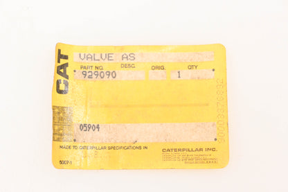 Caterpillar 929090, 0929090, 92-9090 Hydrostatic Flow Valve NOS