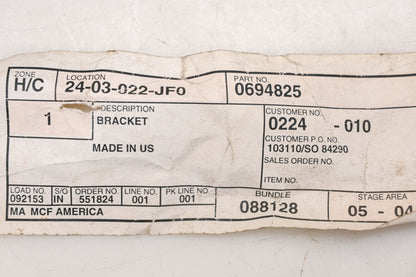 Caterpillar 694825, 0694825, 069-4825 Bracket