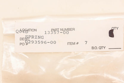 Aftermarket 13357-00 Spring NOS