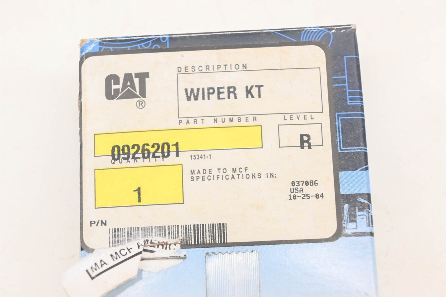 Caterpillar 926201, 0926201, 092-6201 Wiper Kit NOS