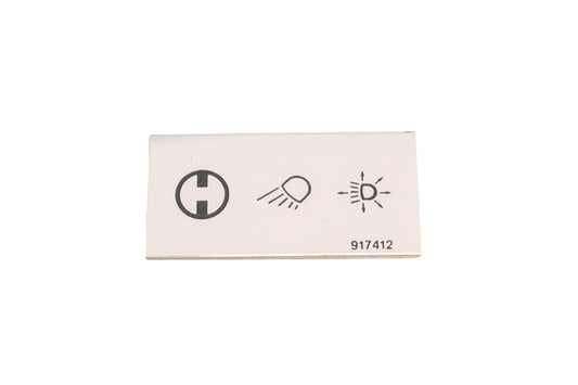 Caterpillar 917412, 091-7412 Plate NOS