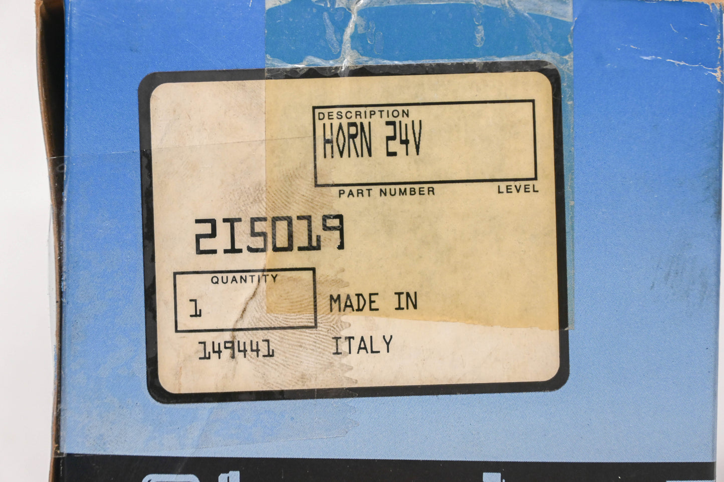 Mitsubishi 2I5019, 2I-5019 24v Horn Kit NOS