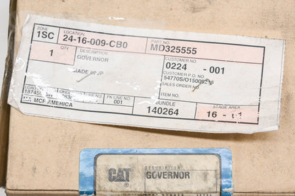 Caterpillar MD325555 Propane Governor Assembly NOS