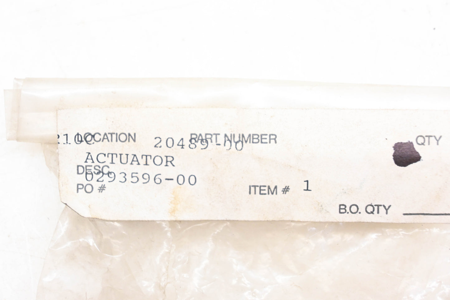 Prime-Mover 20489-00 Actuator Knob NOS