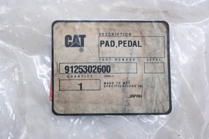 Caterpillar 9125302600 Mitsubishi Brake Pedal Pad NOS