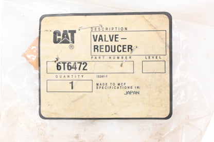 Caterpillar 6T6472, 6T-6472 Reducer Valve NOS