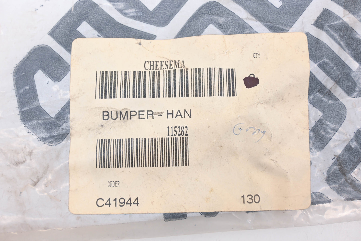 Crown 115282, CR115282 Rubber Handle Bumper NOS