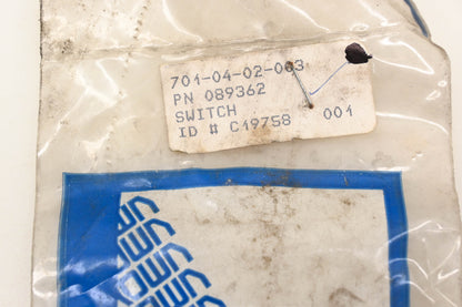 Crown 89362, 089362, 008-9362 Microswitches Qty 2 NOS