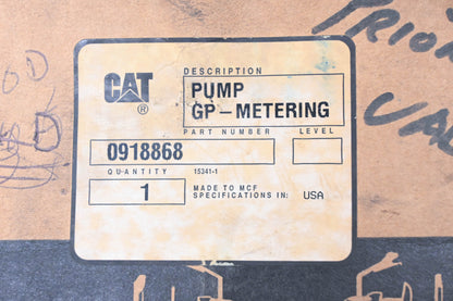 Caterpillar 918868, 0918868, 091-8868 Metering Pump NOS