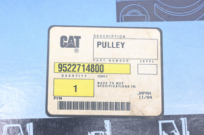 Caterpillar 9522714800, 95227-14800 Pulley NOS