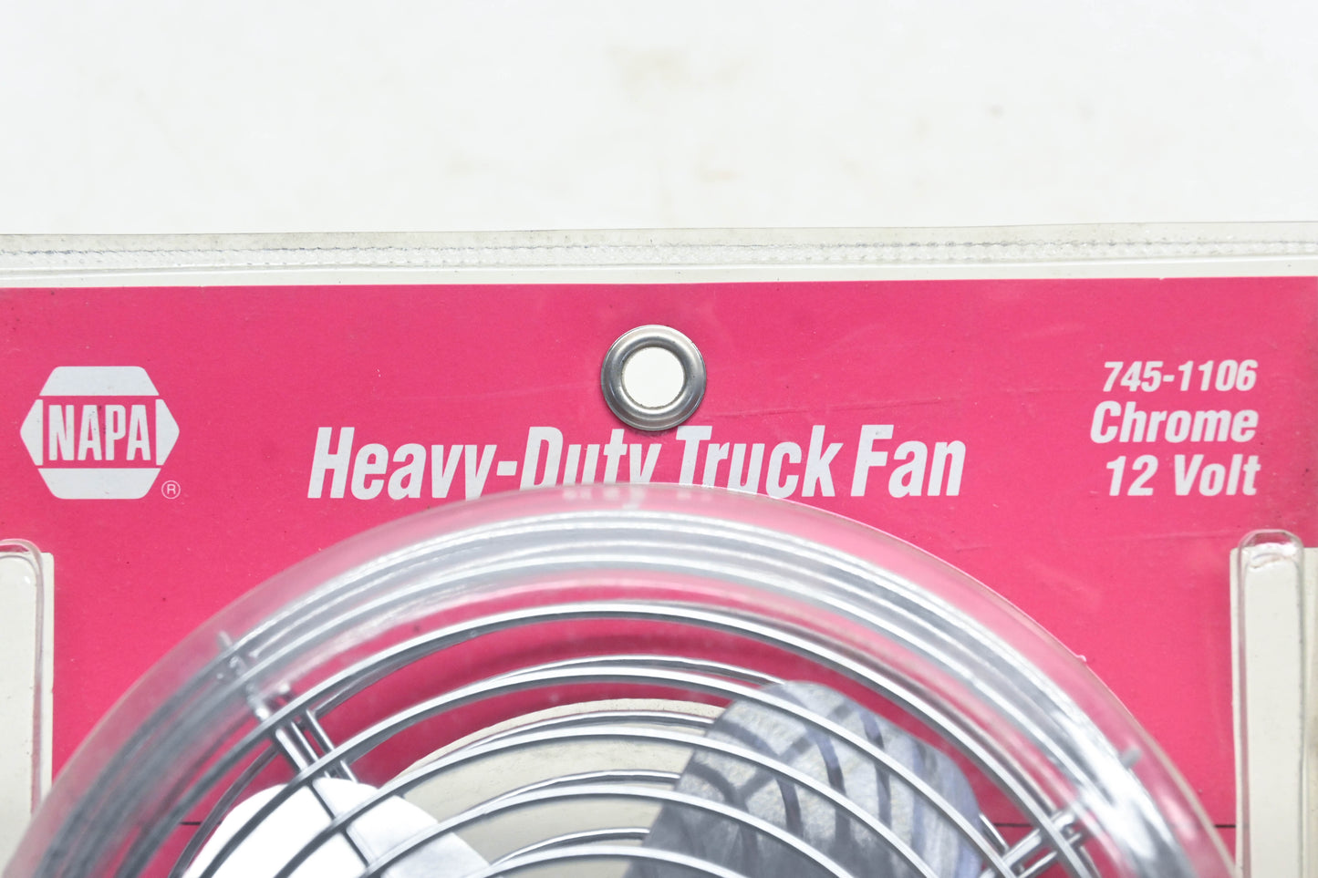 NAPA 745-1106 Chrome 12v Tilt Base Fan Kit NOS