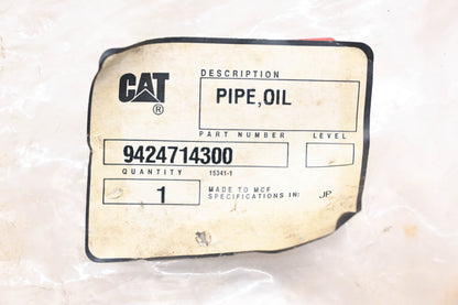 Caterpillar 9424714300, 94247-14300 Oil Pipe NOS