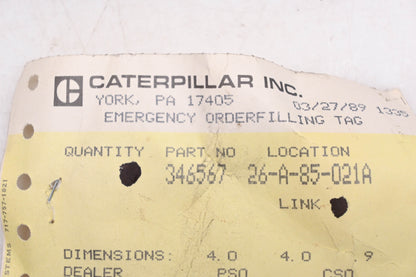 Caterpillar 346567, 0346567, 034-6567 Link