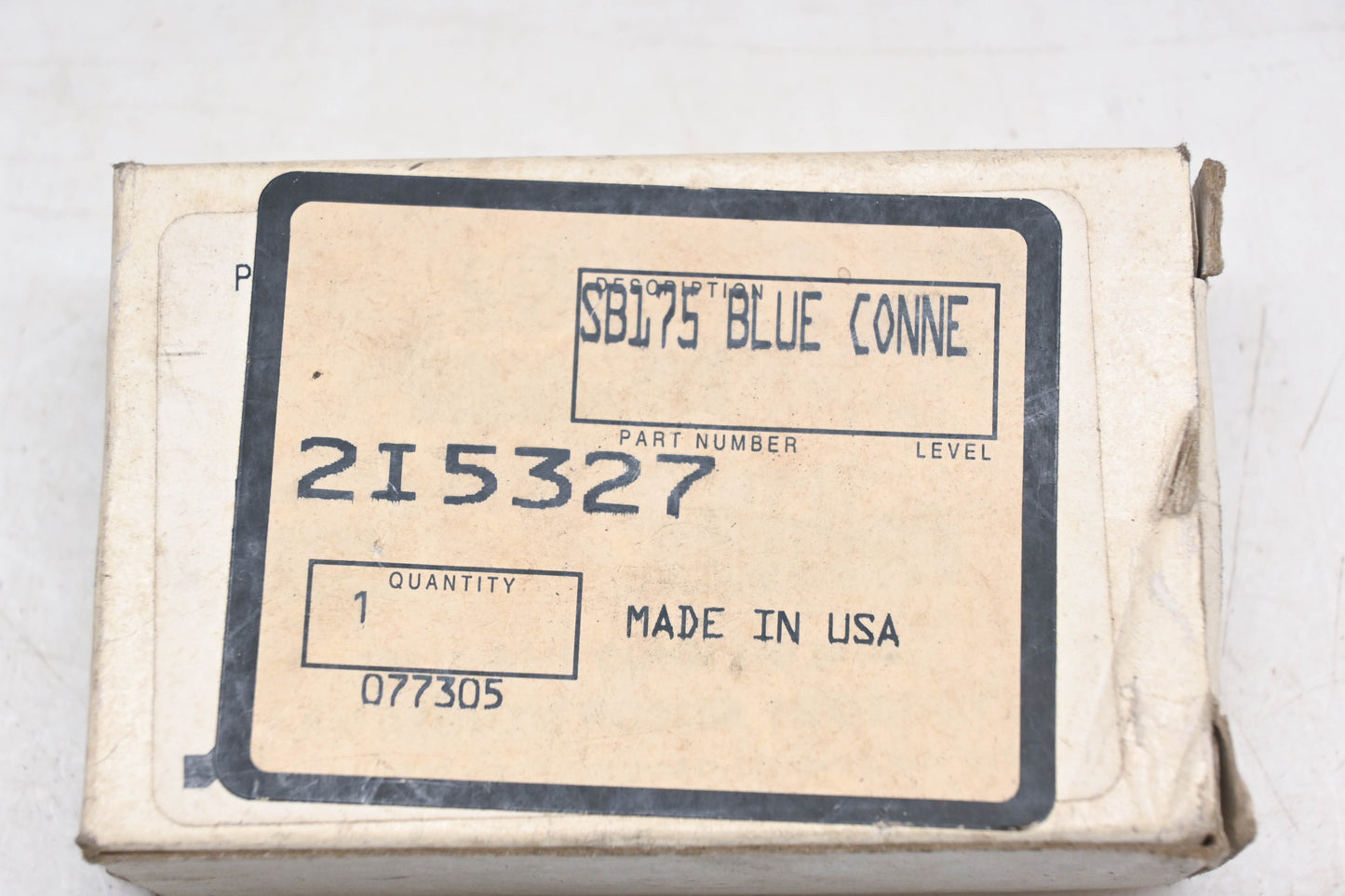 ProMatch 2I5327, SB175 Anderson Blue Battery Connector Kit NOS
