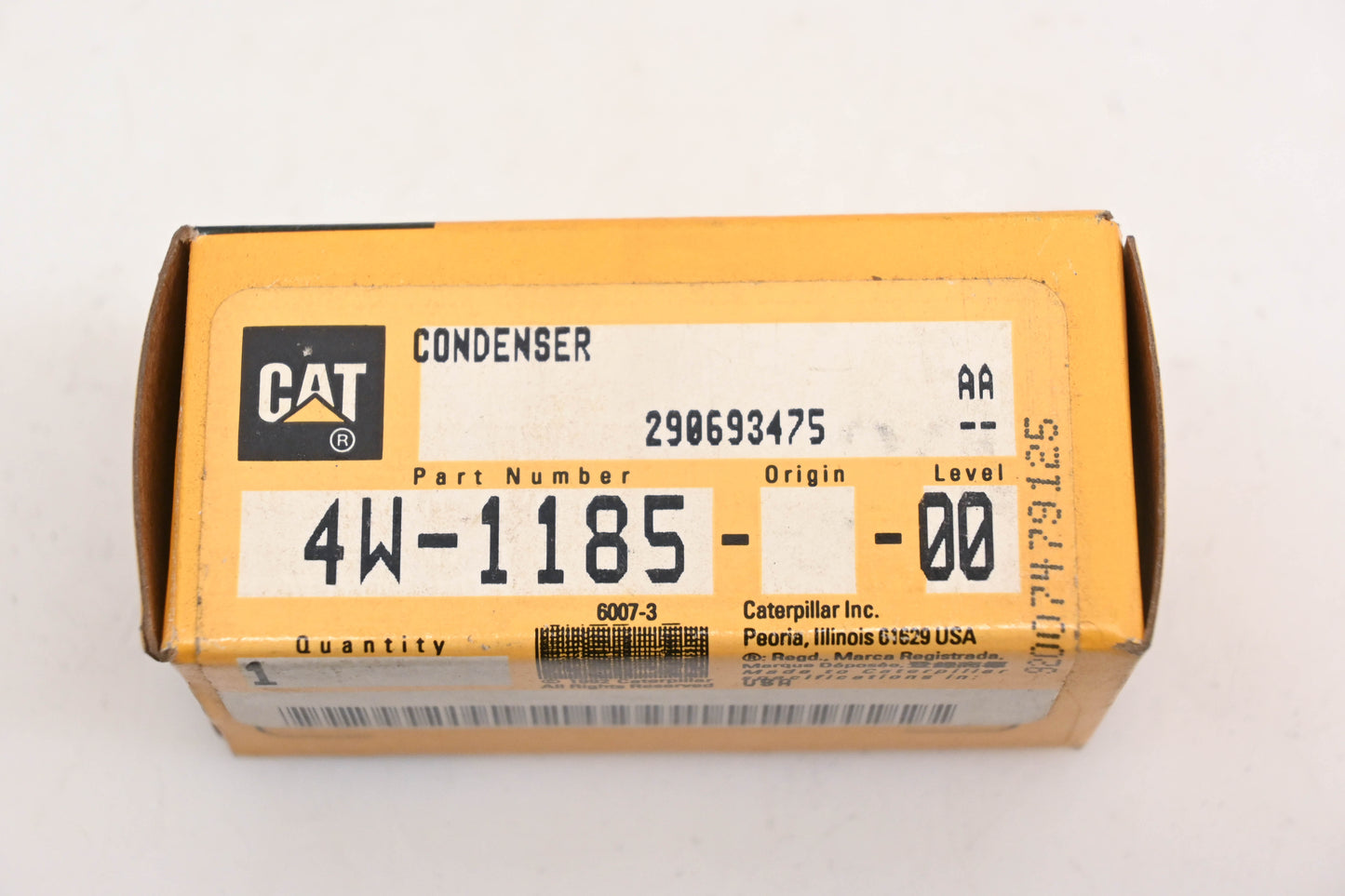 Caterpillar 4W1185, 4W-1185 Condenser Kit NOS