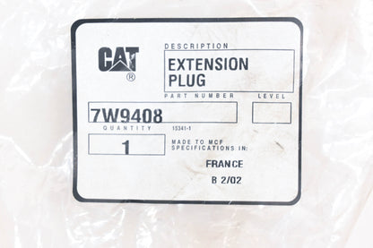 Caterpillar 7W9408, 7W-9408 Extension Plug NOS
