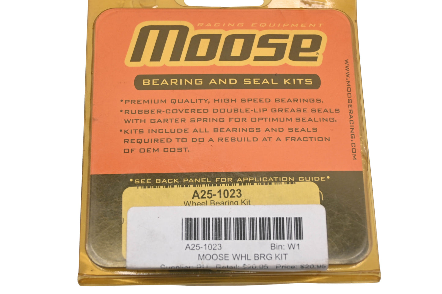 Moose Racing A25-1023 Wheel Bearing Kit NOS