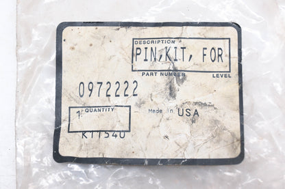 Caterpillar 972222, 0972222, 097-2222 Fork Pin Kit NOS