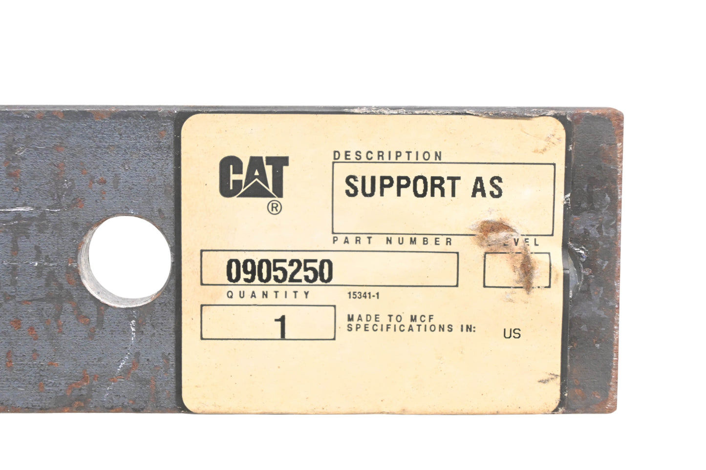 Caterpillar 0905250, 090-5250 Support Bracket NOS