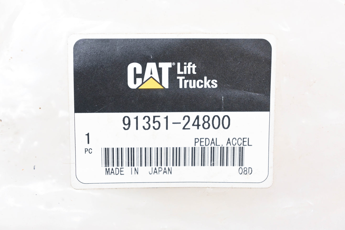 Caterpillar 9135124800, 91351-24800 Accelerator Pedal NOS