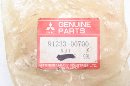 Mitsubishi 9123300700, 91233-00700 Shaft Nut NOS