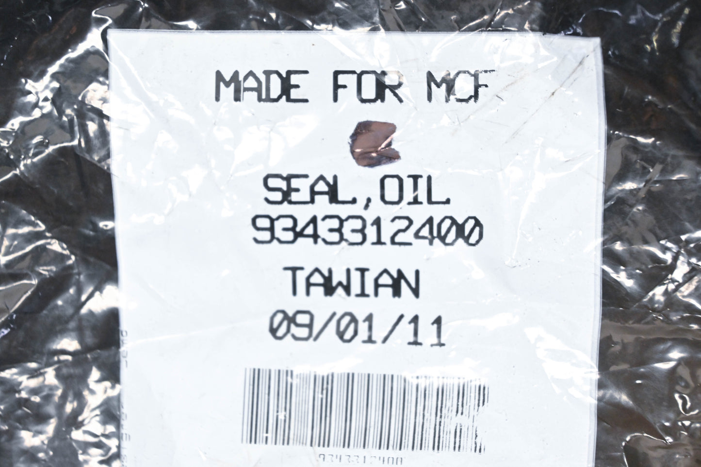Mitsubishi 9343312400, 93433-12400 Caterpillar Oil Seal NOS