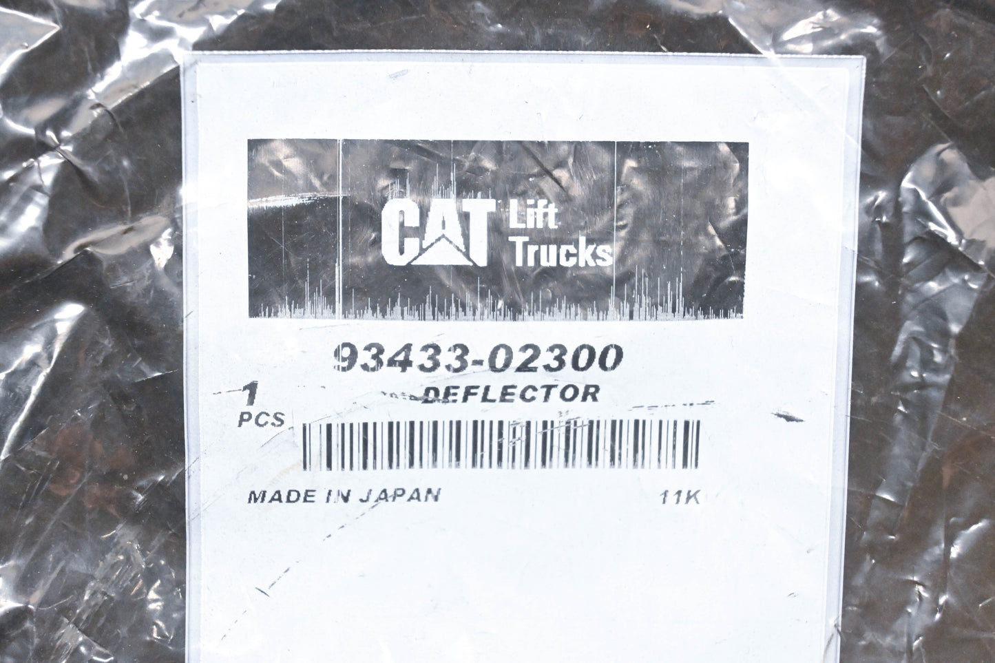 Caterpillar 9343302300, 93433-02300 Deflector NOS