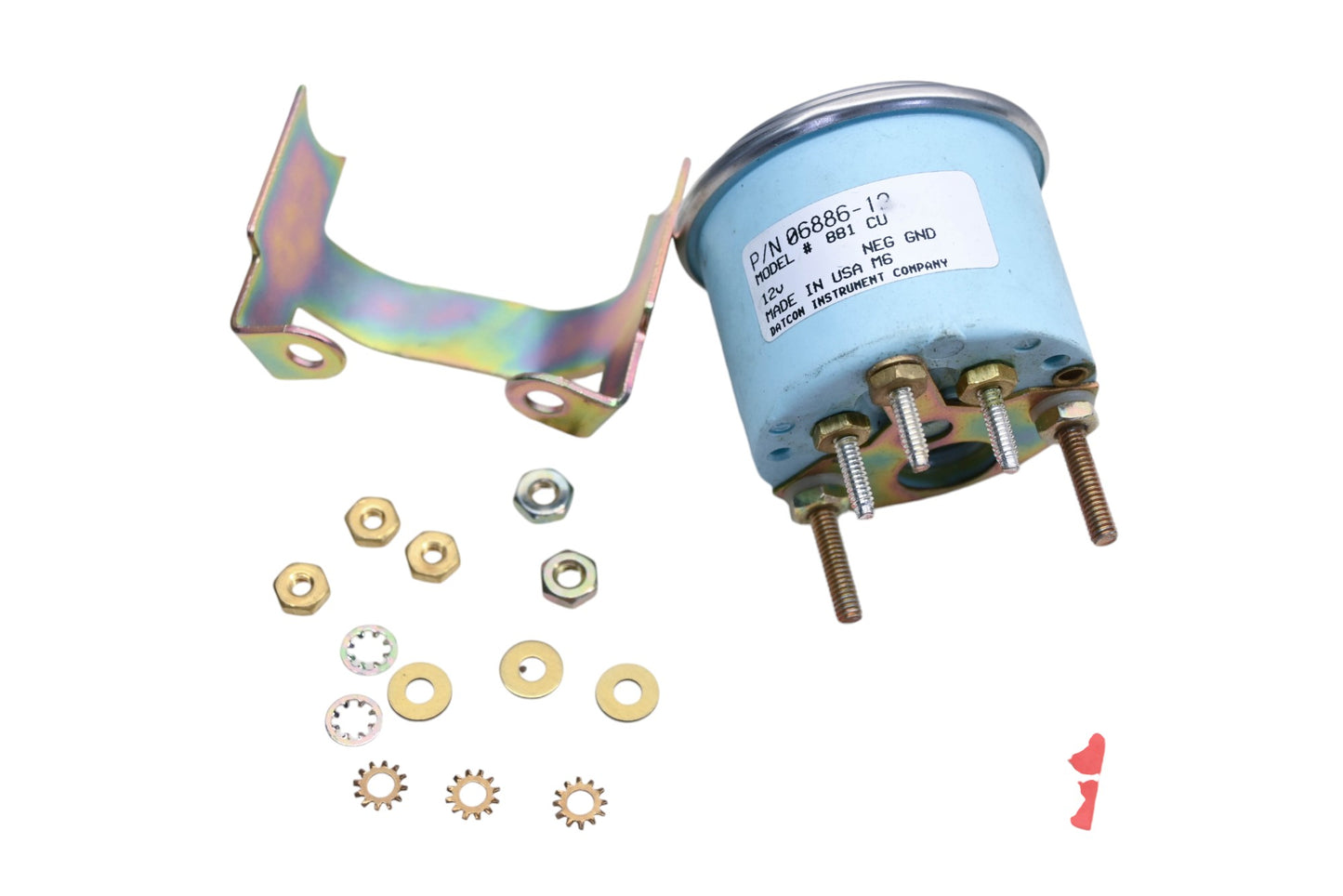 Caterpillar 4W5455, 4W-5455, 06886-12 Datcon Engine Oil 12v Gauge Kit NOS