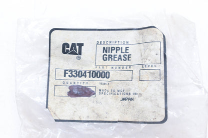 Caterpillar F330410000, F3304-10000 Grease Nipple NOS