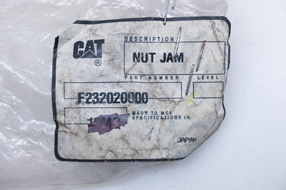 Caterpillar F232020000, F2320- 20000 Jam Nuts Qty 8 NOS