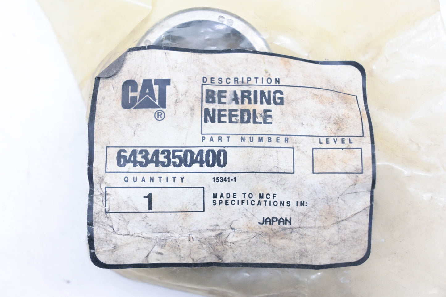 Caterpillar 6434350400, 64343-50400 NTN 7EHKS 28x35x30 Needle Bearing NOS