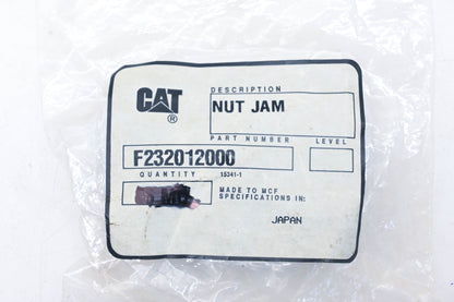 Caterpillar F232012000, F2320-12000 Jam Nuts Qty 2 NOS