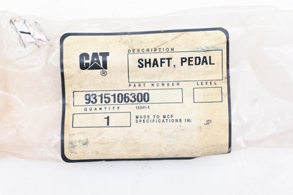 Caterpillar 9315106300, 93151-06300 Pedal Shaft NOS