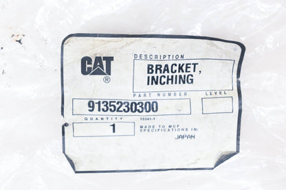 Caterpillar 9135230300, 91352-30300 Inching Bracket NOS