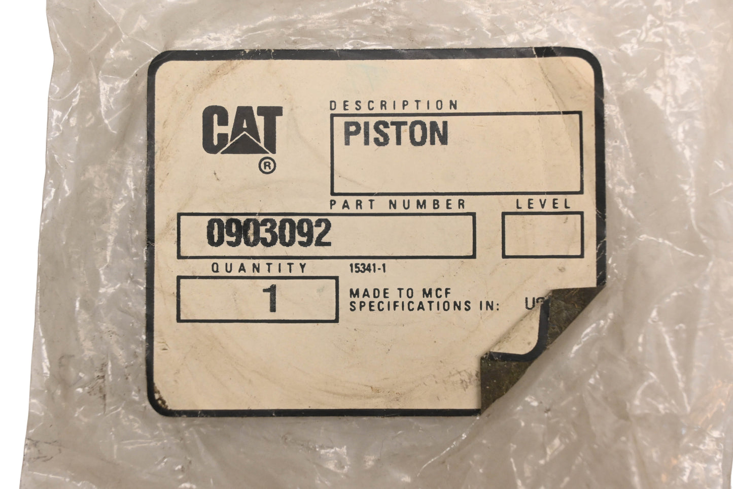 Caterpillar 0903092, 090-3092 Piston NOS
