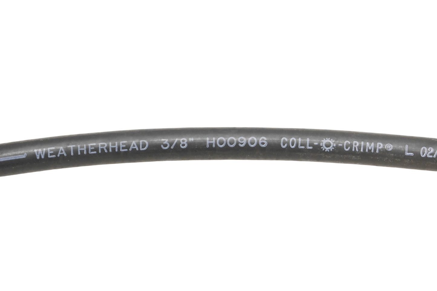 Weatherhead H00906 3/8" x 18" Hose Assembly NOS