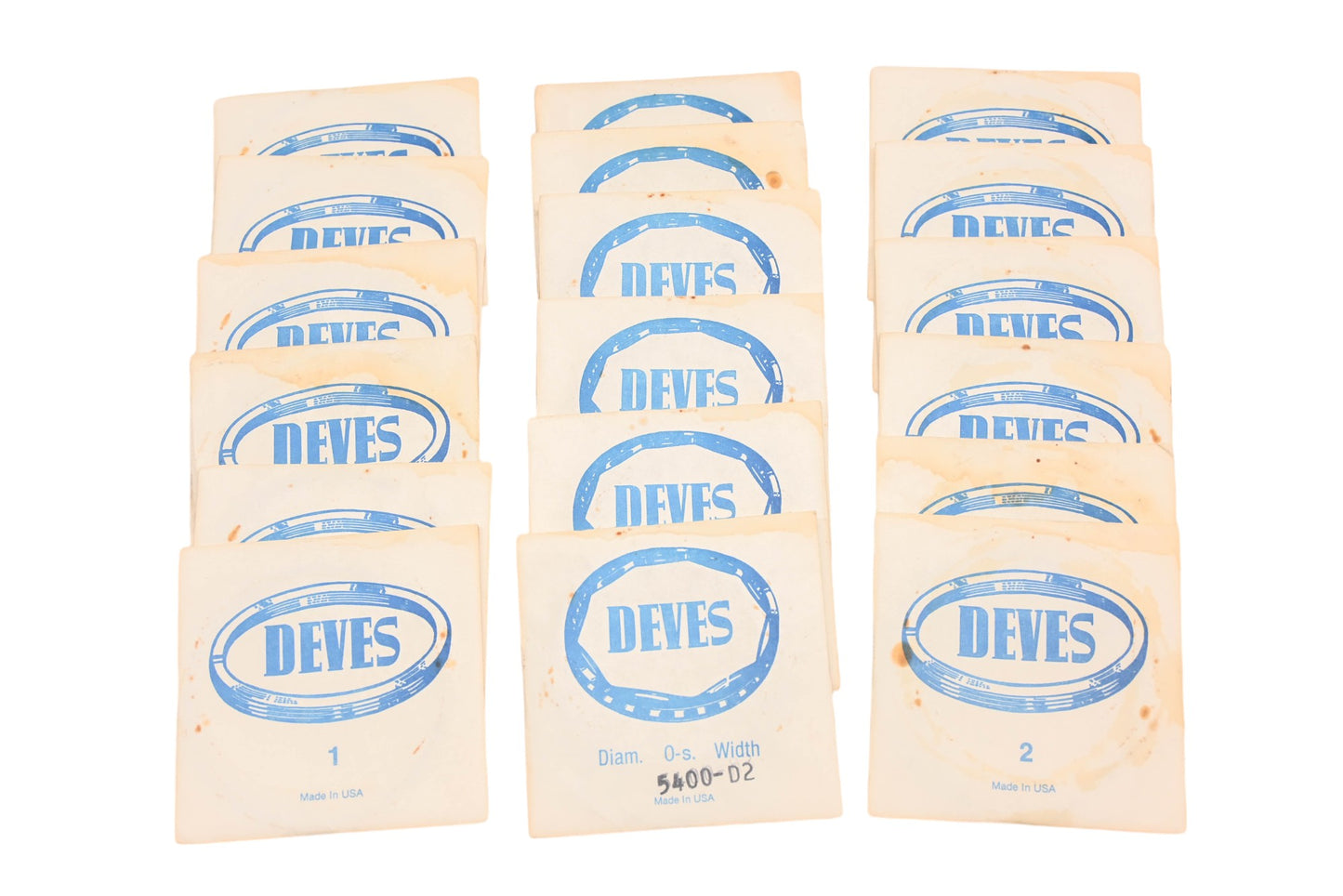 Deves 2163 Piston Ring Kit NOS