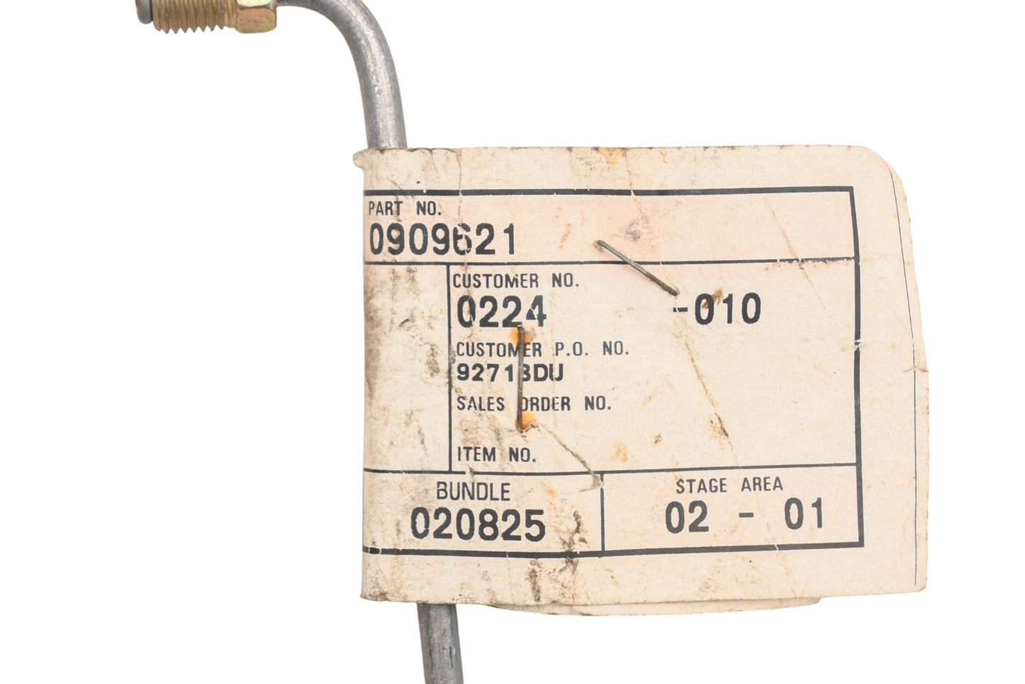 Caterpillar 909621, 0909621, 090-9621 Tube Assembly NOS