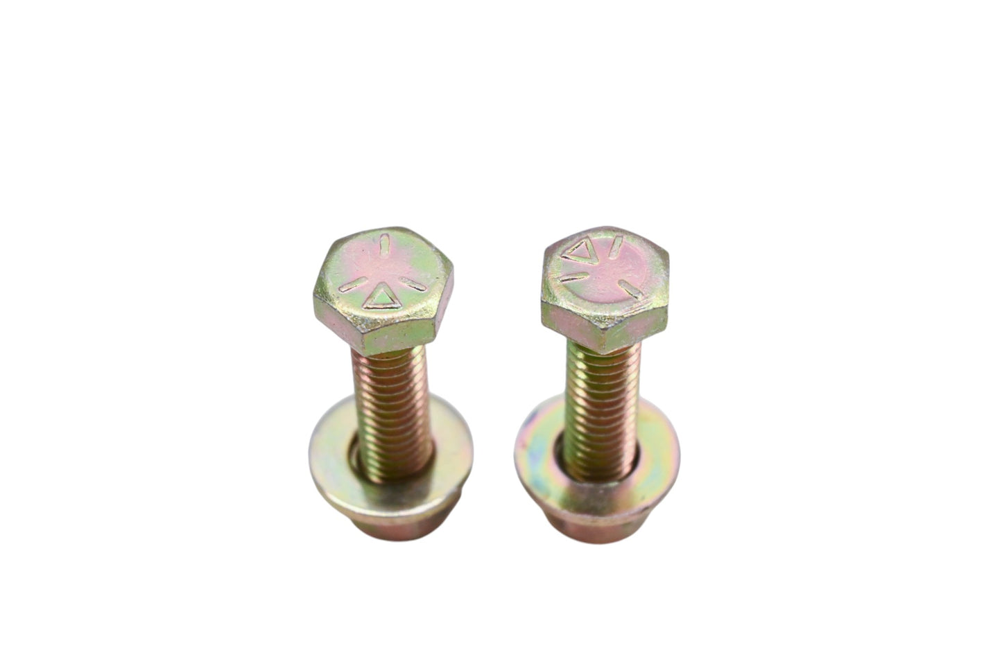 Aftermarket IH001-19 5/16-18 x 1.25" Grade 5 Hex Cap Bolt Washer & Nylon Nuts Qty 2 NOS