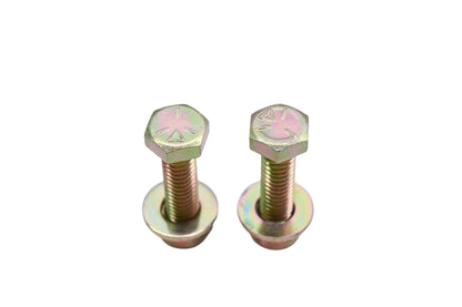 Aftermarket IH001-19 5/16-18 x 1.25" Grade 5 Hex Cap Bolt Washer & Nylon Nuts Qty 2 NOS